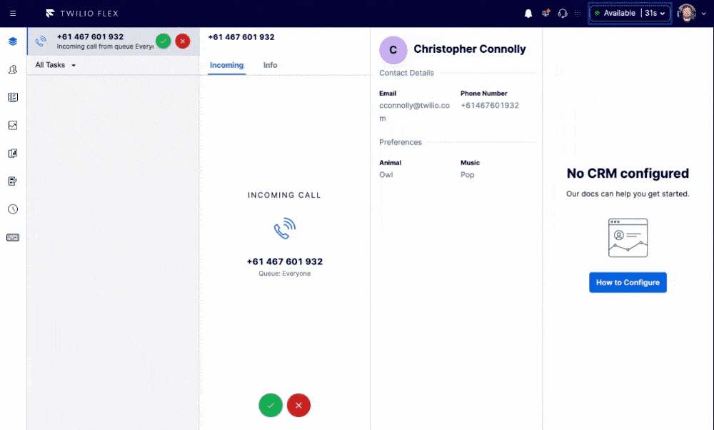 SIP Support demo